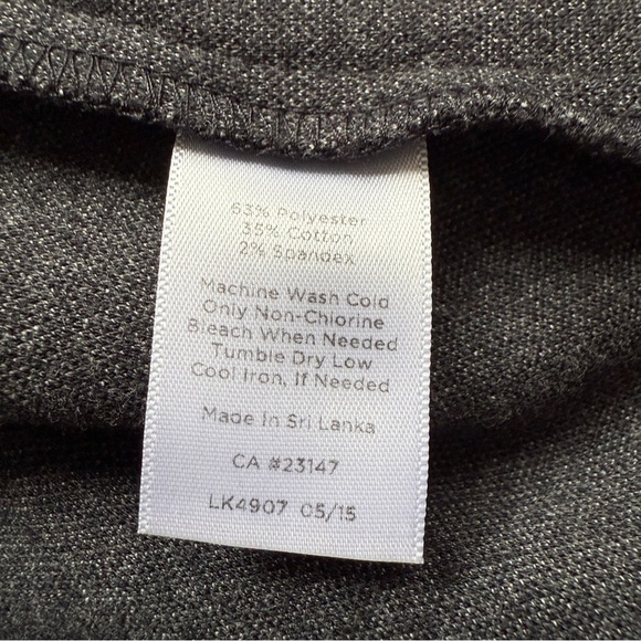 Talbots Gray Houndstooth Ponte Knit Blazer - Picture 6 of 6